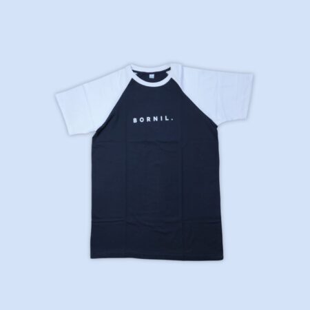 Men's Navy & White Raglan T-Shirt