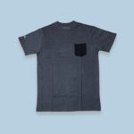 Men's Casual Grey Pocket T-Shirt