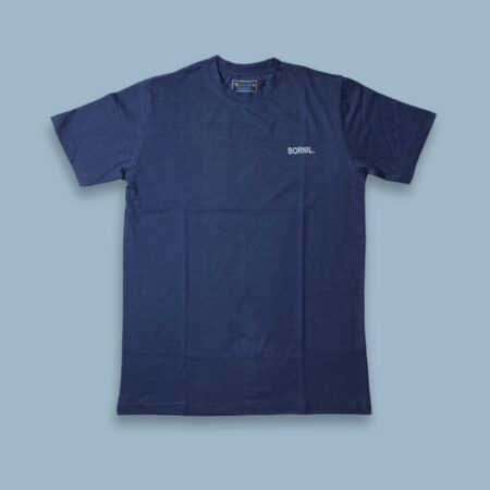 Men's Navy Blue Crew Neck T-Shirt