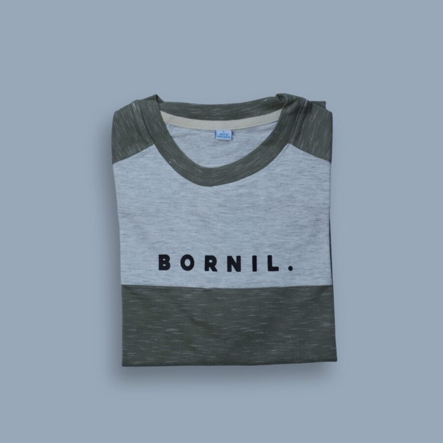 Men's Two-Tone T-Shirt | Grey & Charcoal